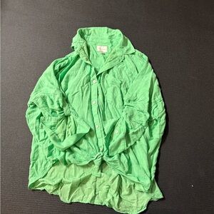 American Eagle Outfitters Mint Green Shirt